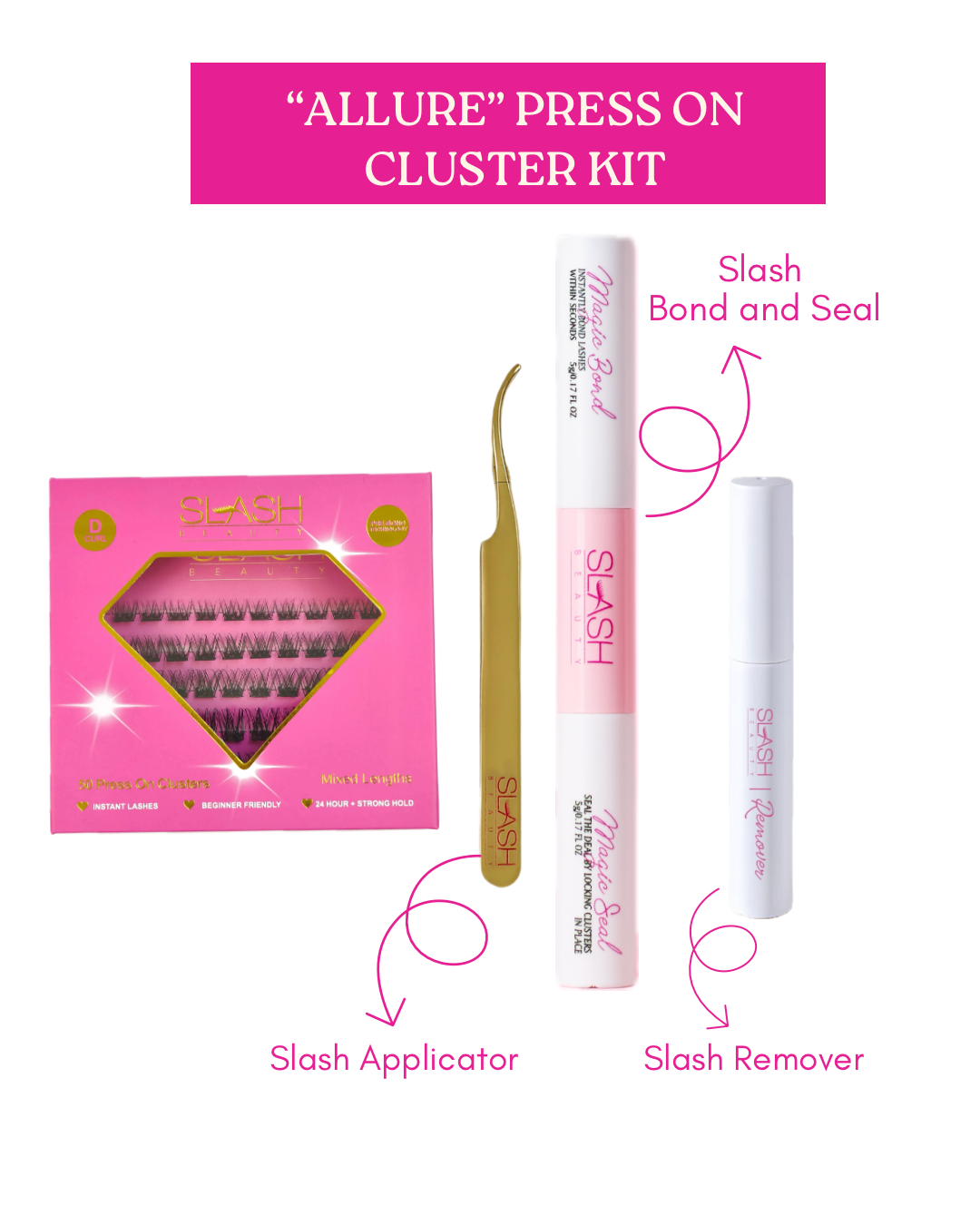 Press On Cluster Lashes